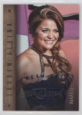 2014 Panini Country Music - Fresh Faces - Blue #7 - Lauren Alaina /199