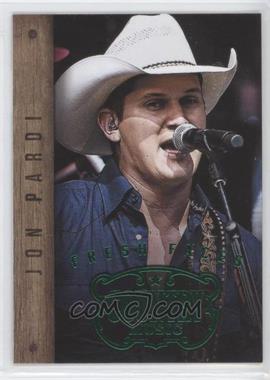 2014 Panini Country Music - Fresh Faces - Retail Green #5 - Jon Pardi