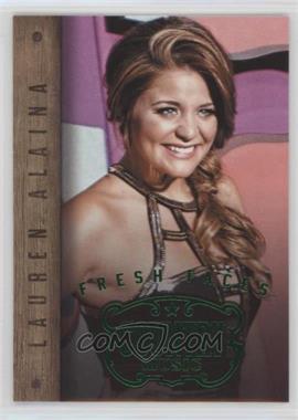 2014 Panini Country Music - Fresh Faces - Retail Green #7 - Lauren Alaina