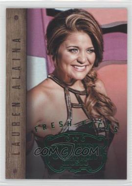 2014 Panini Country Music - Fresh Faces - Retail Green #7 - Lauren Alaina