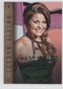 2014 Panini Country Music - Fresh Faces - Retail Green #7 - Lauren Alaina