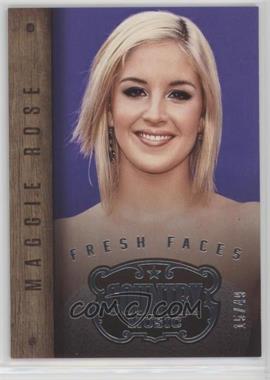 2014 Panini Country Music - Fresh Faces - Silver #9 - Maggie Rose /49