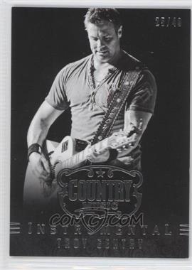 2014 Panini Country Music - Instrumental - Silver #3 - Troy Gentry /49