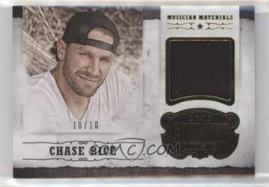 2014 Panini Country Music - Musician Materials - Gold #M-CR - Chase Rice /10