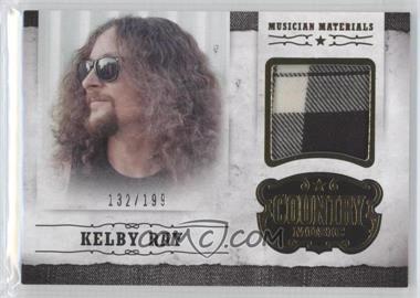 2014 Panini Country Music - Musician Materials - Gold #M-KR - Kelby Ray /199