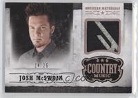 Josh McSwain #/25