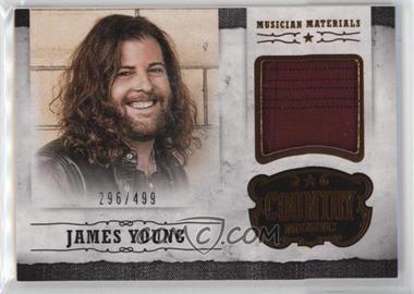 2014 Panini Country Music - Musician Materials #M-JY - James Young /499