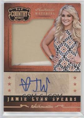 2014 Panini Country Music - Silhouette Material Signatures - Prime #SI-JLS - Jamie Lynn Spears /49 [Noted]