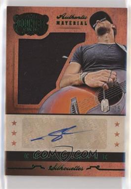 2014 Panini Country Music - Silhouette Material Signatures - Retail Green #SI-CR - Chase Rice /25
