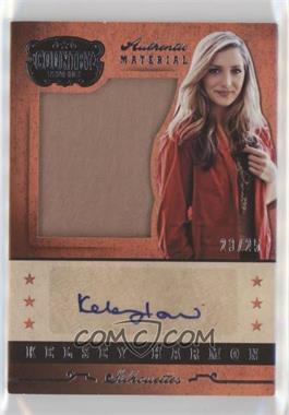 2014 Panini Country Music - Silhouette Material Signatures - Silver #SI-KH - Kelsey Harmon /25