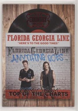 2014 Panini Country Music - Top of the Charts - Red #2 - Florida Georgia Line /99 [EX to NM]