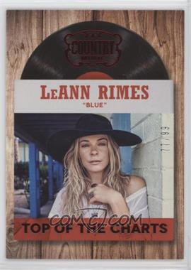 2014 Panini Country Music - Top of the Charts - Retail Purple #21 - LeAnn Rimes /99