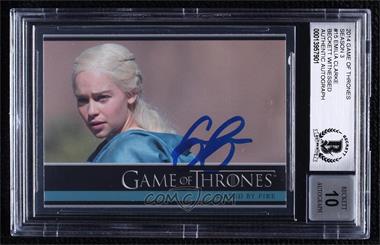 2014 Rittenhouse Game of Thrones Season 3 - [Base] #15 - Kissed by Fire [BAS BGS Authentic]