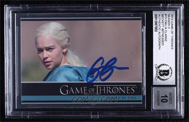 2014 Rittenhouse Game of Thrones Season 3 - [Base] #15 - Kissed by Fire [BAS BGS Authentic]