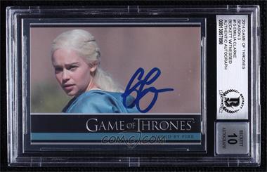 2014 Rittenhouse Game of Thrones Season 3 - [Base] #15 - Kissed by Fire [BAS BGS Authentic]