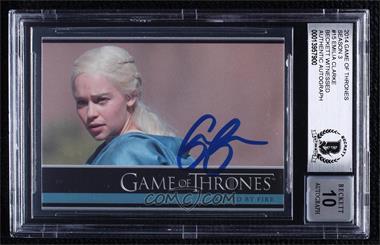 2014 Rittenhouse Game of Thrones Season 3 - [Base] #15 - Kissed by Fire [BAS BGS Authentic]
