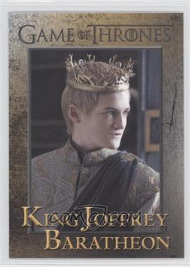 2014 Rittenhouse Game of Thrones Season 3 - [Base] #36 - King Joffrey Baratheon