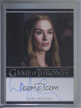 2014 Rittenhouse Game of Thrones Season 3 - Bordered Autographs #_LEHE - Lena Headey as Cersei Lannister