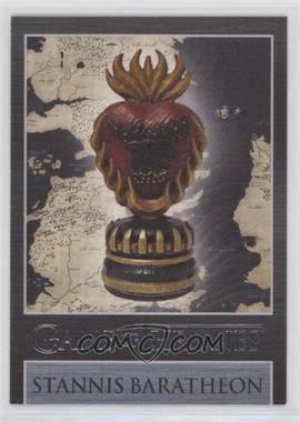 2014 Rittenhouse Game of Thrones Season 3 - Map Marker Sigil #MM9 - Stannis Baratheon