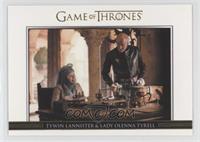 Tywin Lannister & Lady Olenna Tyrell #/300