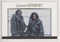 Jon Snow & Mance Rayder #/300