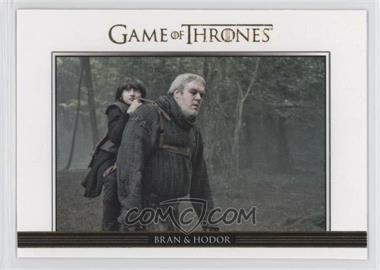 2014 Rittenhouse Game of Thrones Season 3 - Relationships - Gold #DL19 - Bran & Hodor /300