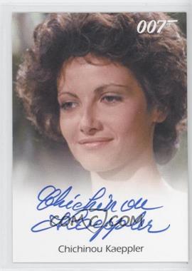 2014 Rittenhouse James Bond: Archives 2014 Edition - Full-Bleed Autographs #_CHKA - Moonraker - Chichinou Kaeppler as Signora del Mateo