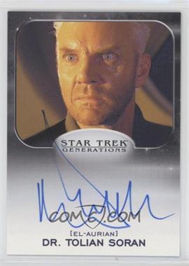 2014 Rittenhouse Star Trek Aliens - Autographs #_MAMC - Malcolm McDowell as Dr. Tolian Soran