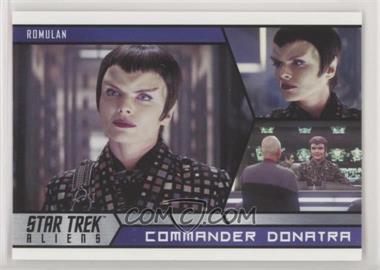 2014 Rittenhouse Star Trek Aliens - [Base] #89 - Romulan - Commander Donatra