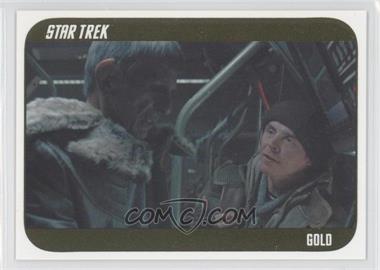 2014 Rittenhouse Star Trek Movies (Reboots) - Star Trek - Gold #80 - Mr. Scott questions Spock... /100