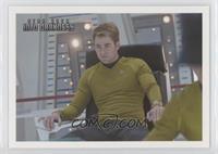 Sulu informs Kirk that a vessel...