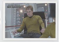 Sulu informs Kirk that a vessel...