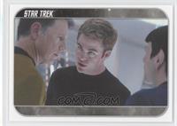 Kirk escapes from sickbay...