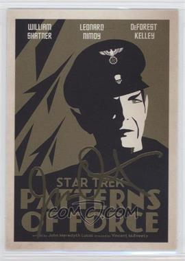 2014 Rittenhouse Star Trek: The Original Series Portfolio Prints - [Base] - Gold Signatures #53 - Patterns of Force /150