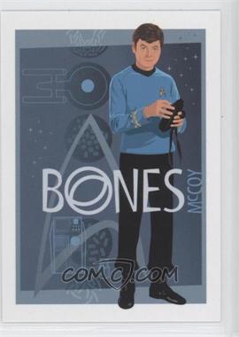2014 Rittenhouse Star Trek: The Original Series Portfolio Prints - Bridge Crew Abstracts #U3 - Bones McCoy
