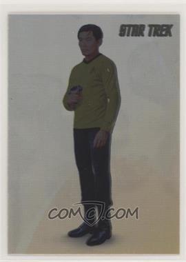 2014 Rittenhouse Star Trek: The Original Series Portfolio Prints - Bridge Crew Portraits - Gold Alternate #RAA5 - Sulu /250