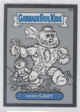 2014 Topps Garbage Pail Kids Chrome Original Series 2 - [Base] - Concept Pencil Sketch #55a - Hairy Gary