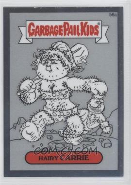 2014 Topps Garbage Pail Kids Chrome Original Series 2 - [Base] - Concept Pencil Sketch #56a - Hairy Carrie