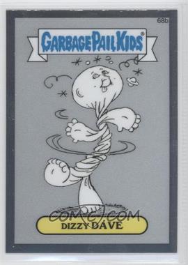 2014 Topps Garbage Pail Kids Chrome Original Series 2 - [Base] - Concept Pencil Sketch #68b - Dizzy Dave