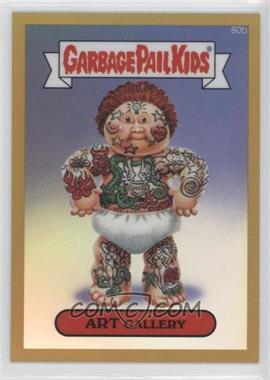 2014 Topps Garbage Pail Kids Chrome Original Series 2 - [Base] - Gold Refractor #80b - Art Gallery /50