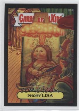 2014 Topps Garbage Pail Kids Chrome Original Series 2 - Returning Characters - Black Refractor #R13a - Phony Lisa /99