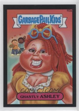 2014 Topps Garbage Pail Kids Chrome Original Series 2 - Returning Characters - Black Refractor #R3a - Ghastly Ashley /99