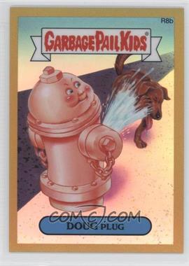 2014 Topps Garbage Pail Kids Chrome Original Series 2 - Returning Characters - Gold Refractor #R8b - Doug Plug /50