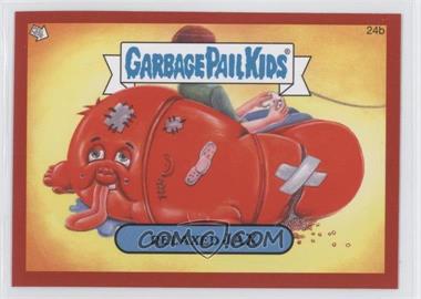 2014 Topps Garbage Pail Kids Series 1 - [Base] - Collector Box Red Metallic #24b - Relaxed Jax