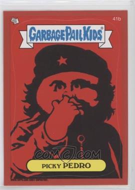2014 Topps Garbage Pail Kids Series 1 - [Base] - Collector Box Red Metallic #41b - Picky Pedro