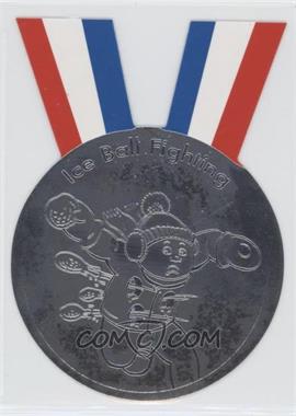 2014 Topps Garbage Pail Kids Series 1 - Winter Olym-Picks Medals - Silver #10 - Ice Ball Fighting