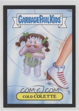 2014 Topps Garbage Pail Kids Series 2 - [Base] - Canvas Texture #114b - Cold Colette