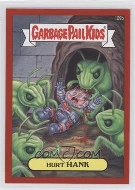 2014 Topps Garbage Pail Kids Series 2 - [Base] - Metallic Red #129b - Hurt Hank