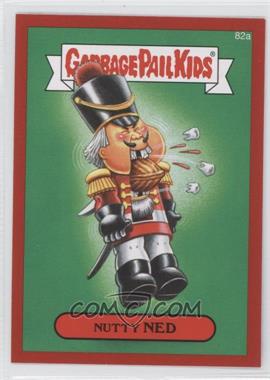 2014 Topps Garbage Pail Kids Series 2 - [Base] - Metallic Red #82a - Nutty Ned