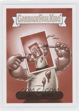 2014 Topps Garbage Pail Kids Series 2 - [Base] - Sepia #111b - One of Juan